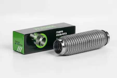 TIXONA P40200WM Гофра выхлопной системы ГОФРА 40200 (AISI 304 WIRE MESH INTERLOCK)