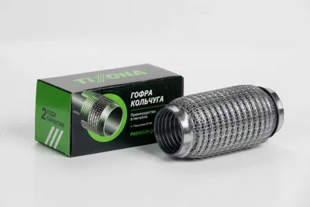TIXONA P50150WM Гофра 50150 (AISI 304 wire mesh with interlock)