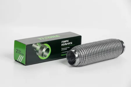 TIXONA P50250WM Гофра 50250 (AISI 304 wire mesh, interlock)