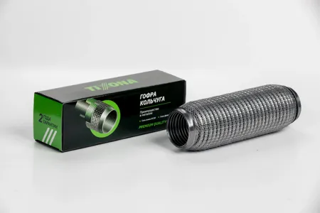 TIXONA P55250WM Гофра выхлопной системы ГОФРА 55250 (AISI 304 WIRE MESH INTERLOCK)