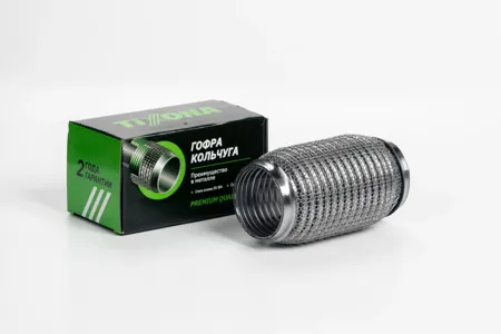TIXONA P60150WM Гофра выхлопной системы ГОФРА 60150 (AISI 304 WIRE MESH INTERLOCK)