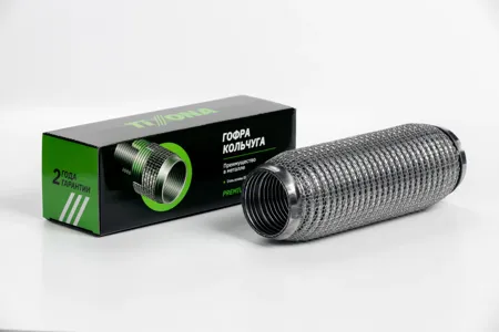 TIXONA P60230WM Гофра выхлопной системы ГОФРА 60230 (AISI 304 WIRE MESH INTERLOCK)