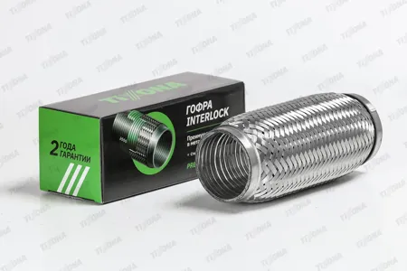 TIXONA P64200 Труба гофрированная с внутренним металлорукавом 63.5X203