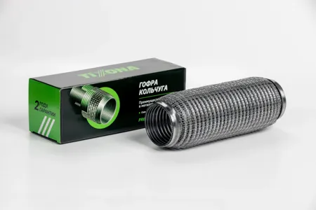 TIXONA P64250WM Гофра выхлопной системы ГОФРА 64250 (AISI 304 WIRE MESH INTERLOCK)