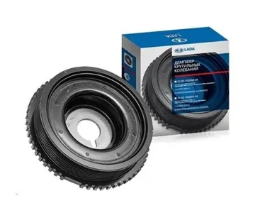 ТОЛЬЯТТИ 21100100505804 ШКИВ КОЛЕНВАЛА ДЕМПФЕР ВАЗ-2110  КОНВЕЙЕРНЫЙ зеленый