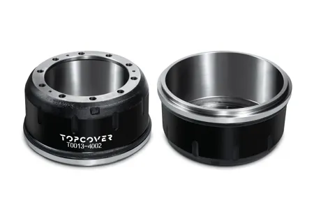 TOPCOVER T00134002 Барабан тормозной Mercedes Truck ACTROS (1996>)