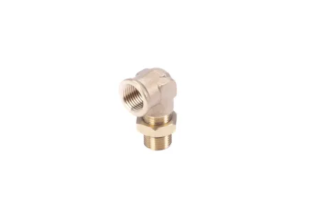 TOPCOVER T09042001 Соединитель металлический L-типа M16X1.5 F16X1.5