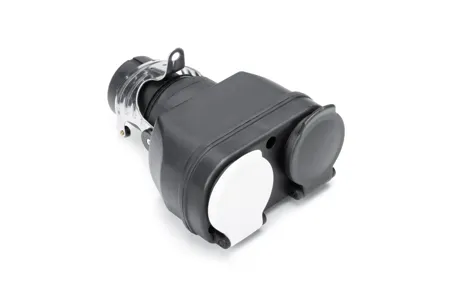 TOPCOVER T09124001 Адаптер кабеля полуприцепа вилка 15-полюсов+розетки 7полюсов и 6+1полюсов
