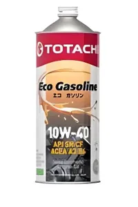 TOTACHI 10901 Моторное масло ECO GASOLINE SEMI-SYNT SNCF 10W40 (Япония) 1л