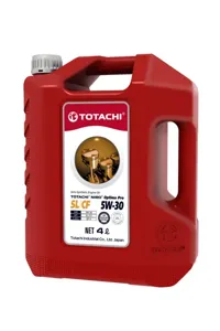 TOTACHI 1C504 Моторное масло NIRO Optima PRO Semi-Synthetic 5W30 4л API SLCF, ILSAC GF-3