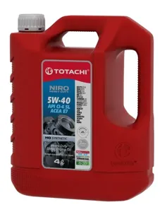 TOTACHI 1C904 Масло моторное синт. NIRO HD SYNTHETIC 5W40 API CI-4SL ACEA E7 4л (старый арт.17804)