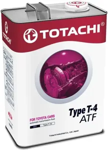 TOTACHI 20204 Жидкость для акпп TOTACHI  ATF  TYPE T-IV    4л