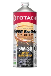 TOTACHI E0301 Масло моторное синт. 5W30 Hyper Ecodrive SPGF-6A 1л