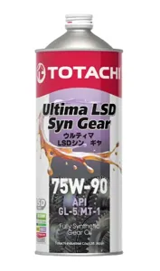 TOTACHI G3301 Масло трансмиссионное синт. 75W90 Ultima LSD Syn-Gear GL-5 1л