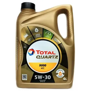 TOTAL 10990501 Масло моторное QUARTZ 9000 FUTURE NFC 5W30 синт.4л