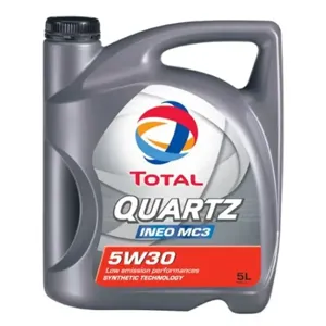 TOTAL 157103 Масло моторное синтетическое TOTAL Quartz INEO MC3 5W-30 5л (10250501) 