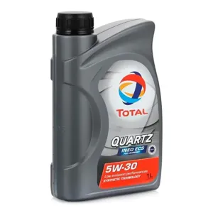 TOTAL 166252 Масло моторное синтетическое Total Quartz INEO ECS 5W-30 1л (213768)