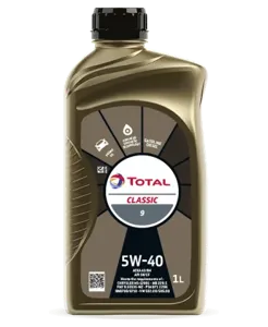 TOTAL 213730 Масло моторное Classic 9 5W40, 1л замена номеру 164796