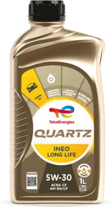 TOTAL 213818 Масло моторное QUARTZ INEO LONG LIFE 5W30, 1л замена номеру 181711