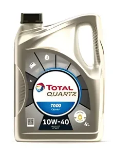 TOTAL 214113 Моторное масло QUARTZ 7000 EGY 10W40 A3B4. SNCF 4л