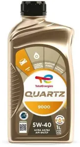 TOTAL 229707 Моторное масло QUARTZ 9000 5W40 ACEA А3B4 API SPCF 1л (made in France)