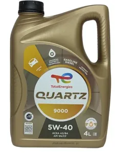 TOTAL 229709 Масло моторное синт. QUARTZ 9000 5W40 (e4л)