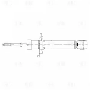 TRIALLI AG14504 Амортизатор Nissan Almera N16 (00-) задн. (для активн. вожд.) (AG 14504)