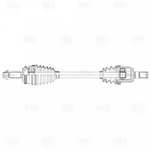 TRIALLI AR0819 Привод Hyundai Creta 15- перед.лев.
