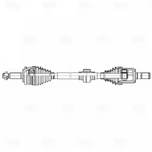 TRIALLI AR0860 Привод Hyundai Creta 21- перед.прав.