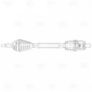 TRIALLI AR0924 Привод перед. лев.