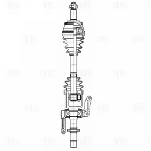 TRIALLI AR1203 Привод Geely Atlas 16- перед.прав.