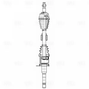 TRIALLI AR1222 Привод Geely Tugella 20- перед.прав.