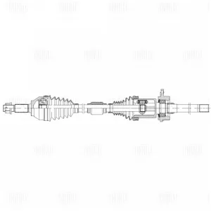 TRIALLI AR1424 Привод Nissan Juke 10- перед.прав.
