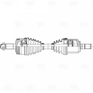 TRIALLI AR1636 Привод Haval H6 17- перед.лев.