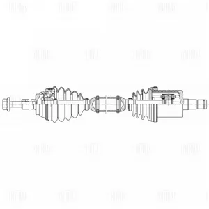 TRIALLI AR1804 Привод Skoda Octavia 04- перед.прав.