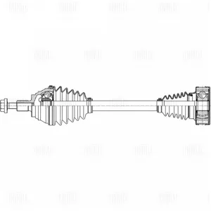 TRIALLI AR1821 Привод Skoda Octavia 13- перед.лев.