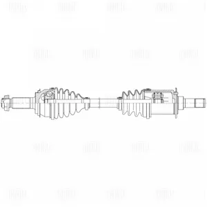 TRIALLI AR2304 Привод Honda CR-V 06- задн.прав.