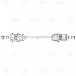 TRIALLI AR2311 Привод Honda CR-V 12- задн.прав.