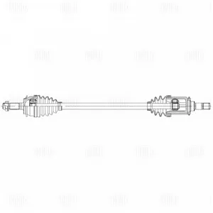 TRIALLI AR2319 Привод Honda CR-V 01- задн.лев.