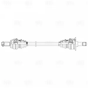 TRIALLI AR2646 Привод задний правый BMW X3 F25 (10-) 2.0D3.0D