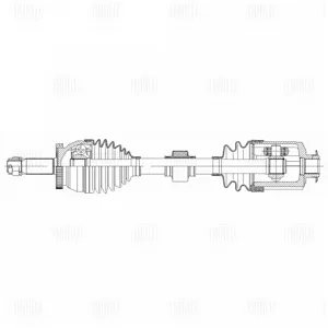 TRIALLI AR885 Привод Hyundai Santa Fe 06- перед.прав.