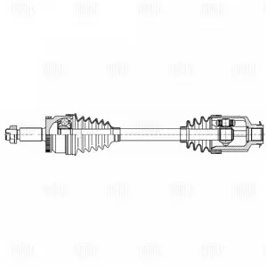 TRIALLI AR975 Привод Kia Sportage 16- перед.прав.