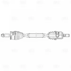 TRIALLI AR981 Привод Kia Sportage 16- перед.прав.