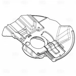 TRIALLI BDSP2767 Кожух диска тормозного BMW 1(E81) перед.прав.