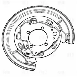 TRIALLI BDSP2944 Кожух торм. диска