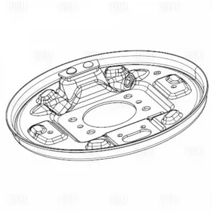 TRIALLI BDSP3192 Кожух Kia RIO 10- торм. барабана задн.лев.