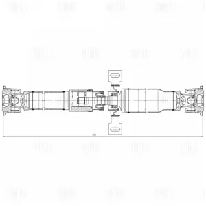 TRIALLI CD2100 Крестовина КАРДАН Renault Duster 10- 1.5DCI2.0I 4X4 УСИЛ. ЗАДНИЙ В СБОРЕ