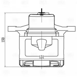 TRIALLI CF201201 Суппорт торм. Hyundai Tucson III (15-)IV (18-) перед. лев. d=60мм (CF 201201)