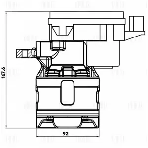 TRIALLI CF800040 СУППОРТ Geely Monjaro 21- ЗАДНИЙ ЛЕВЫЙ D=38ММ АМ С EPB