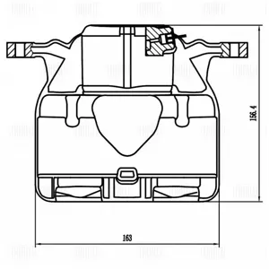 TRIALLI CF800044 СУППОРТ Geely Monjaro 21- ПЕРЕДНИЙ ПРАВЫЙ D=60ММ
